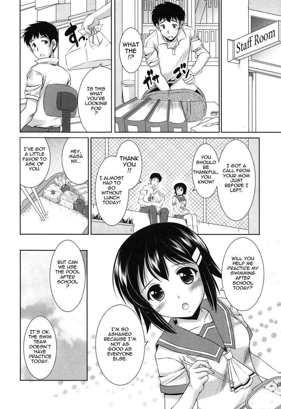 Hentai Manga Comic-Younger Girls Celebration-Chapter 8-Trans-swimsuit lovers-4